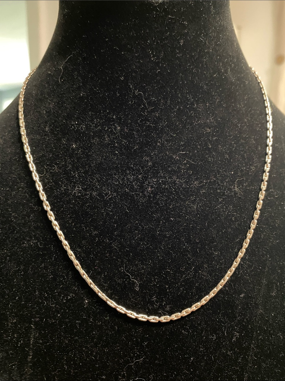VTG Silver Chain Necklace